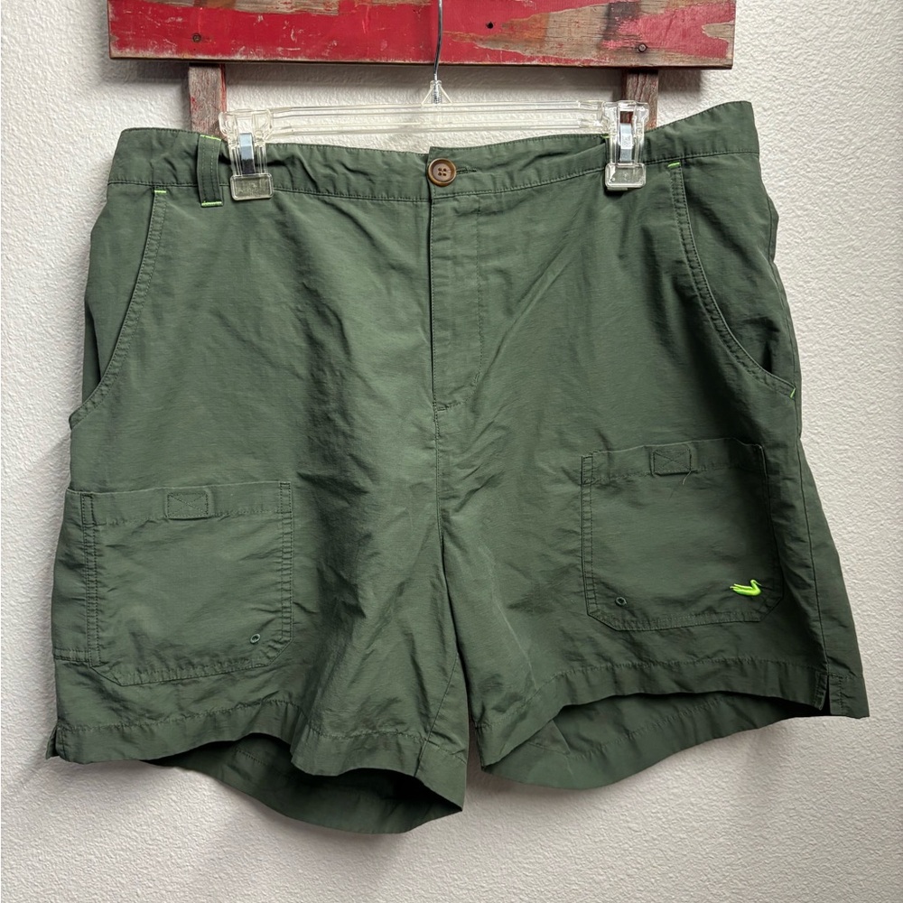 Southern Marsh Green Cargo Shorts Relaxed‎ Fit